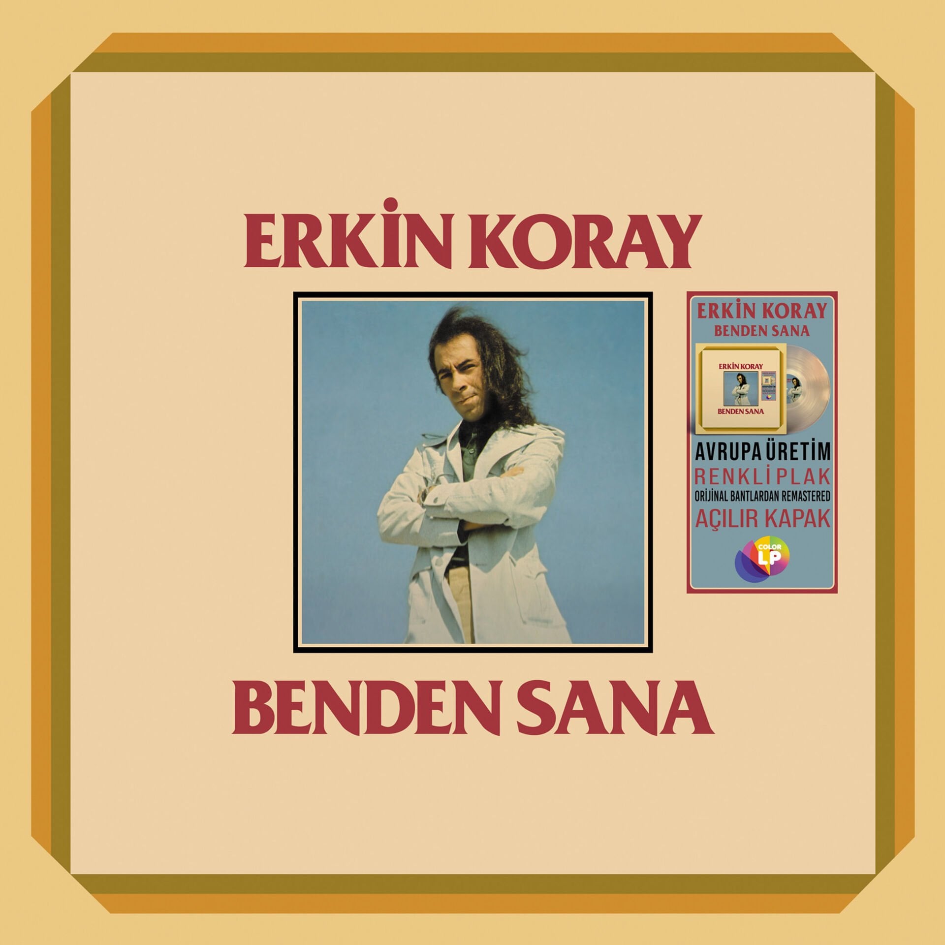 ERKİN KORAY - BENDEN SANA (1982) LP 2026 RENKLİ SIFIR PLAK