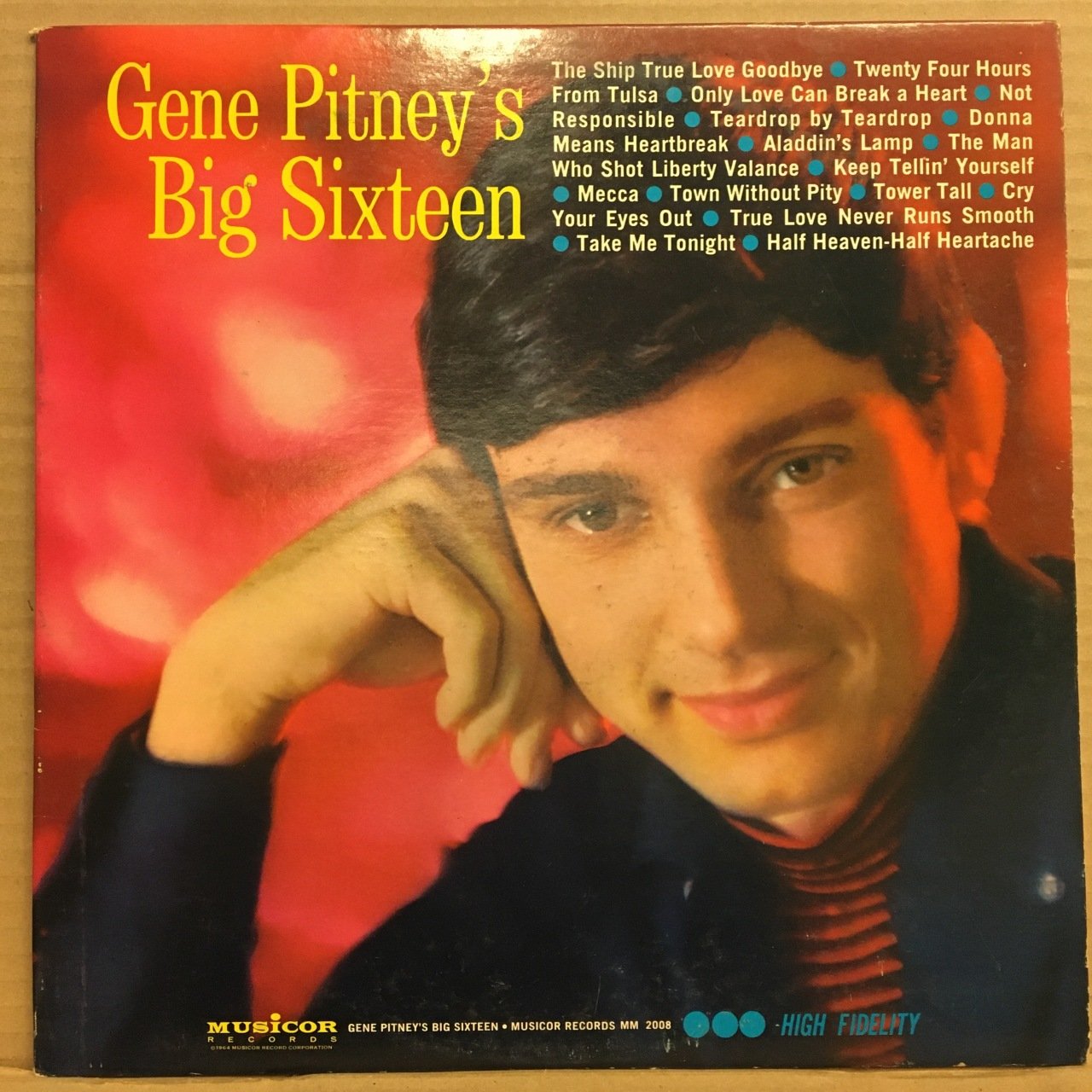GENE PITNEY - BIG SIXTEEN (1964) MONO 2.EL PLAK