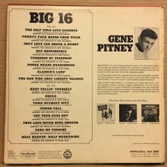 GENE PITNEY - BIG SIXTEEN (1964) MONO 2.EL PLAK
