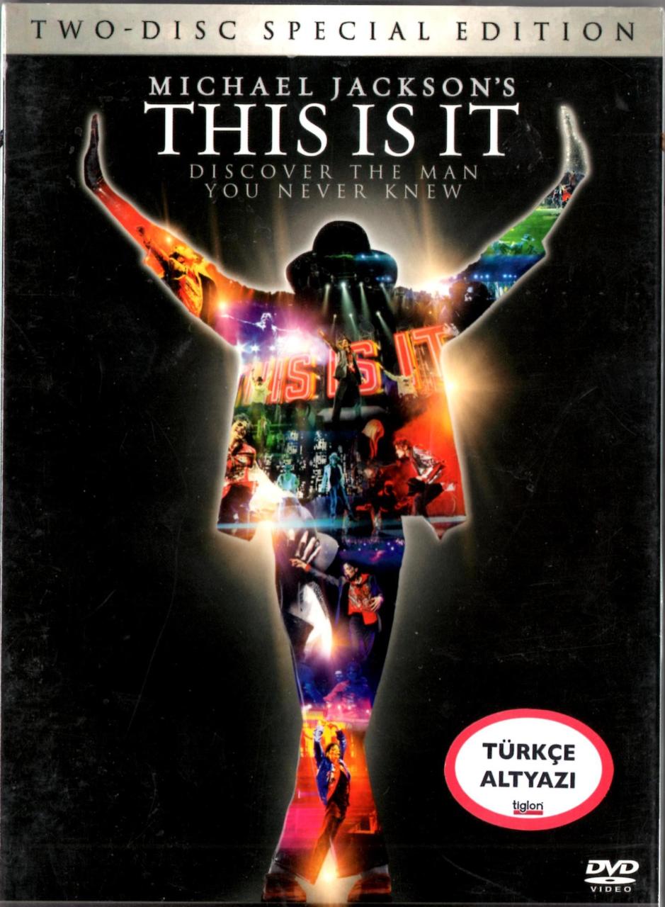 MICHAEL JACKSON'S THIS IS IT - 2DVD SIFIR