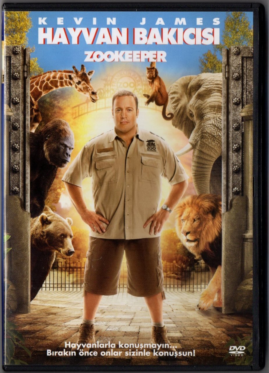 HAYVAN BAKICISI - ZOOKEEPER - KEVIN JAMES - DVD 2.EL