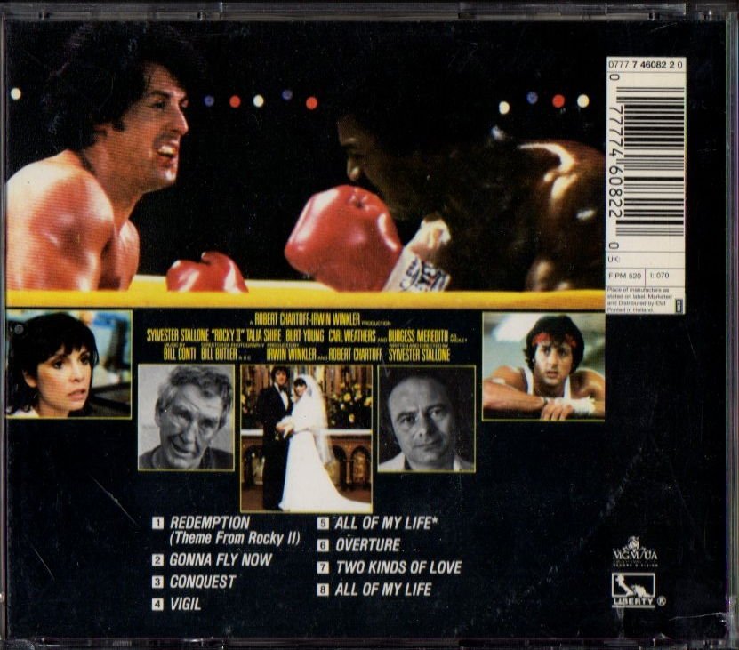 ROCKY 2 - SOUNDTRACK / MUSIC BY BILL CONTI (1979) - CD 2.EL