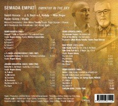 RUŞEN GÜNEŞ - SEMADA EMPATİ - SEMİH KORUCU, BACH, KODALY, REGER (2018) - CD SIFIR