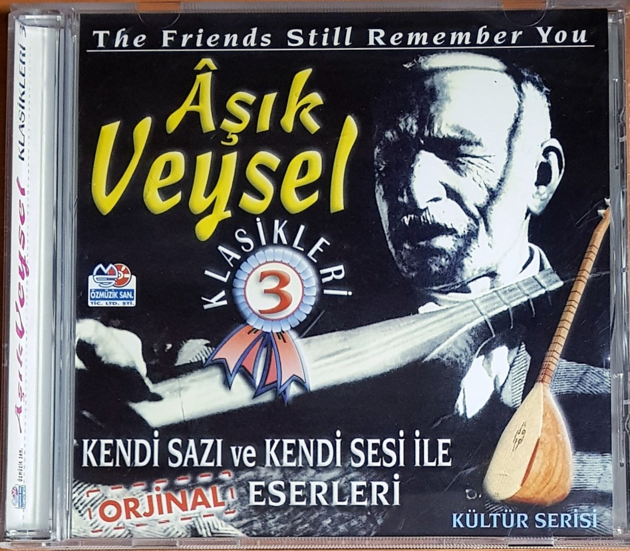 AŞIK VEYSEL KLASİKLERİ 3 / ÖZMÜZİK SAN. CD 2.EL