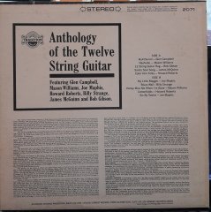 ANTHOLOGY OF THE TWELVE STRING GUITAR GLEN CAMPBELL, MASON WILLIAMS... - PLAK 2.EL