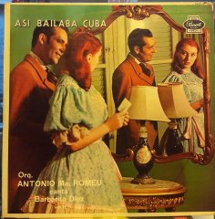 ASI BAILABA CUBA VOL.5 ORQ. ANTONIO Ma. ROMEU CANTA BARBARITO DIEZ - PLAK 2.EL