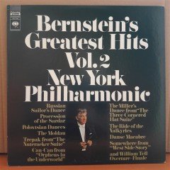 BERNSTEIN'S GREATEST HITS VOL.2 NEW YORK PHILHARMONIC - LP 2.EL PLAK
