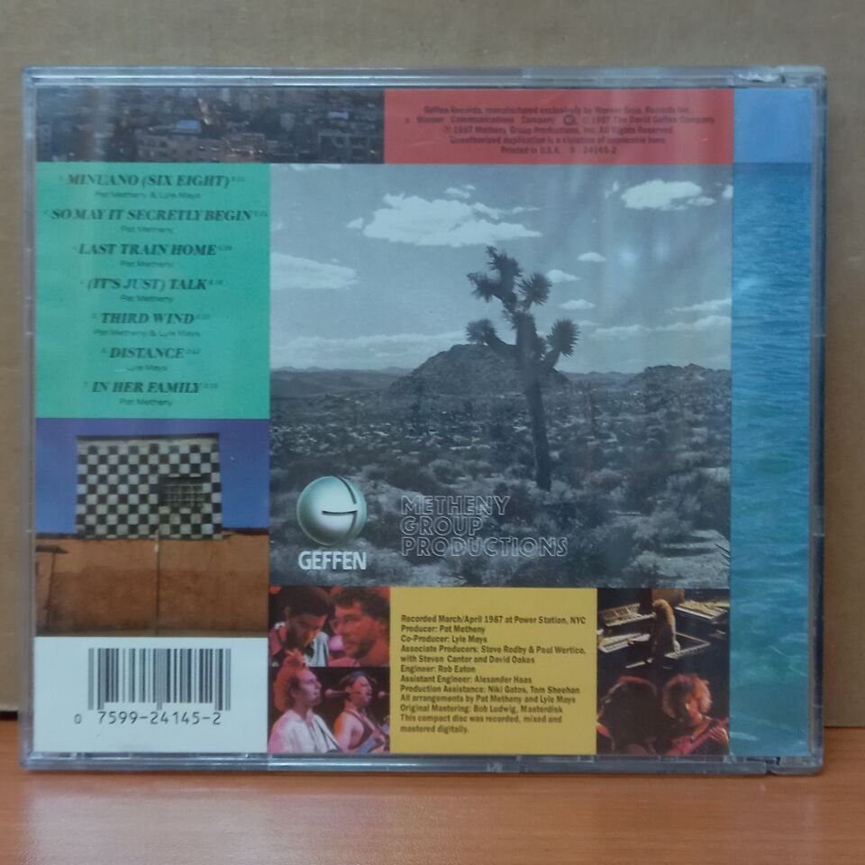 PAT METHENY GROUP - STILL LIFE [TALKING] (1987) - CD 2.EL