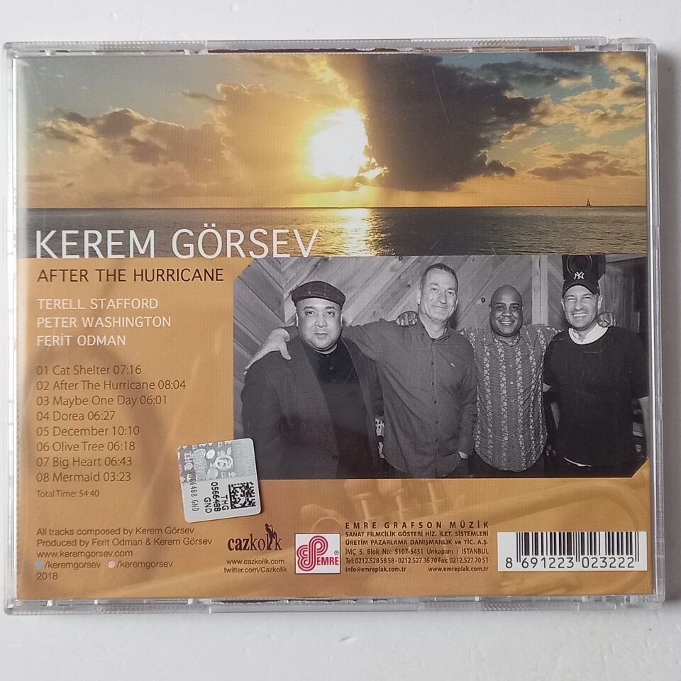 KEREM GÖRSEV – AFTER THE HURRICANE (2018) - İMZALI CD 2.EL