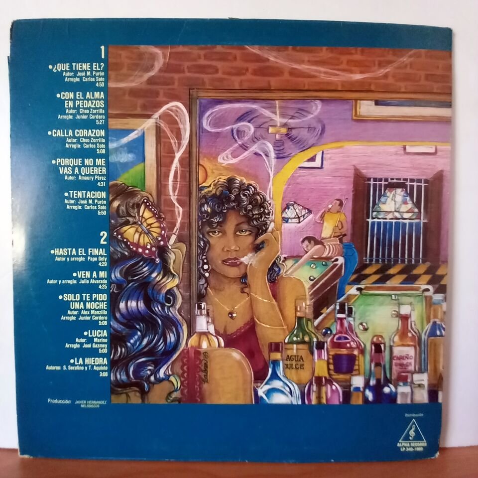 DANNY RIVERA – ¿QUE TIENE EL? (1989) - LP 2.EL PLAK