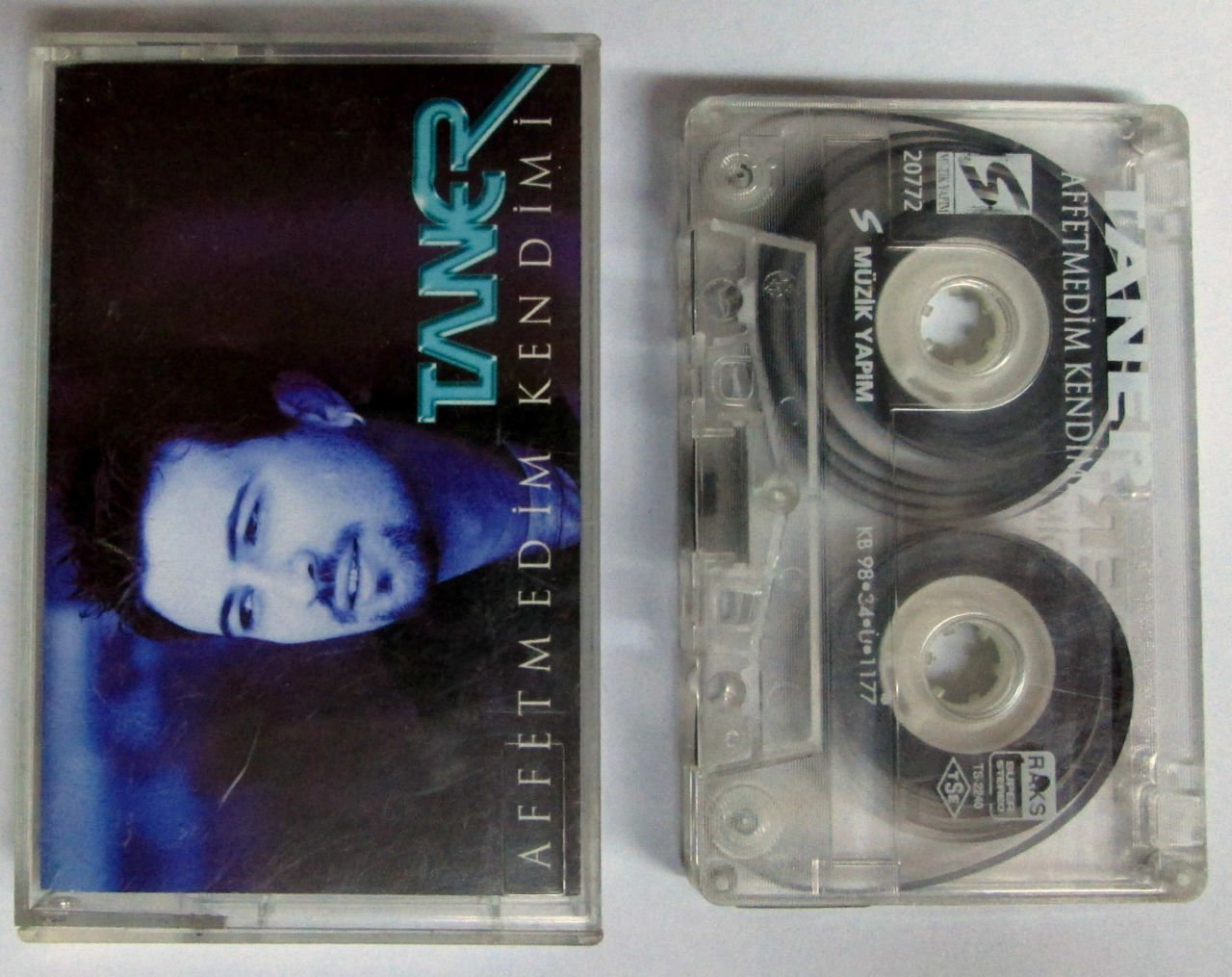 TANER AFFETMEDİM KENDİMİ KASET 2.EL