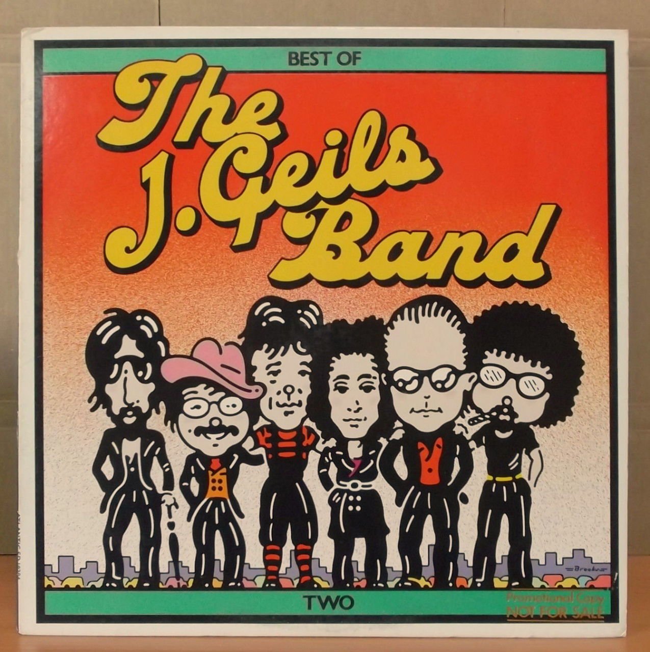 J. GEILS BAND - BEST OF LP 2.EL