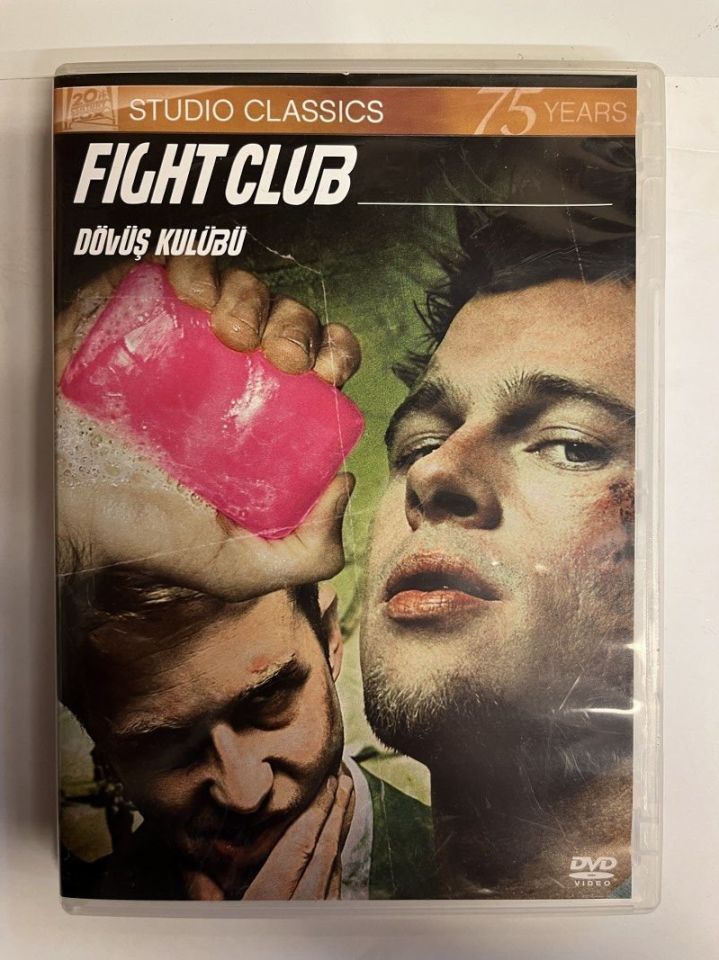 FIGHT CLUB - DÖVÜŞ KULÜBÜ - BRAD PITT - EDWARD NORTON - DAVID FINCHER - DVD 2.EL