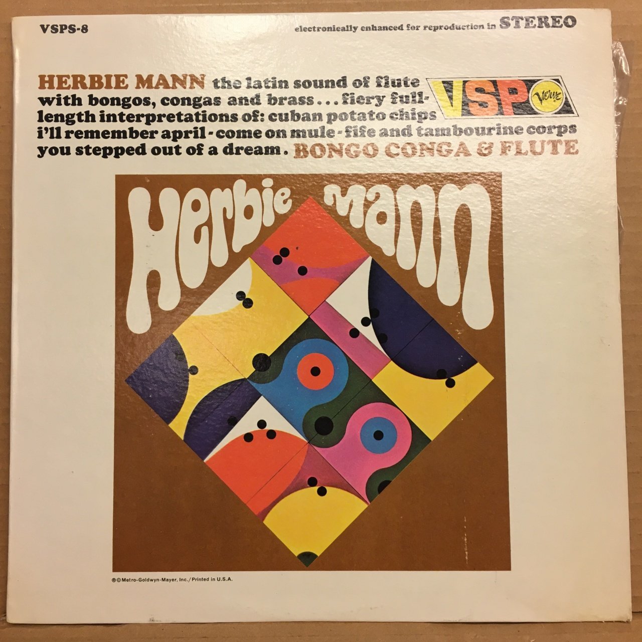HERBIE MANN - BONGO CONGA & FLUTE 1966 2.EL PLAK