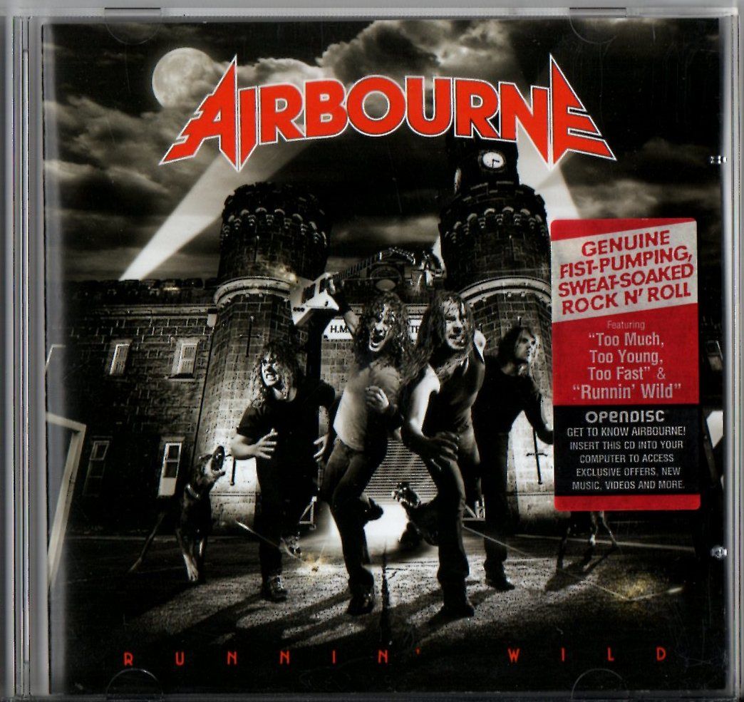 AIRBOURNE - RUNNIN' WILD (2007) CD 2.EL