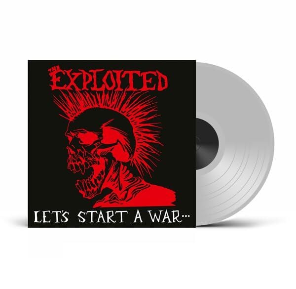 EXPLOITED - LET'S START A WAR (1983) - LP 2026 CLEAR CRYSTAL COLOURED EDITION SIFIR PLAK