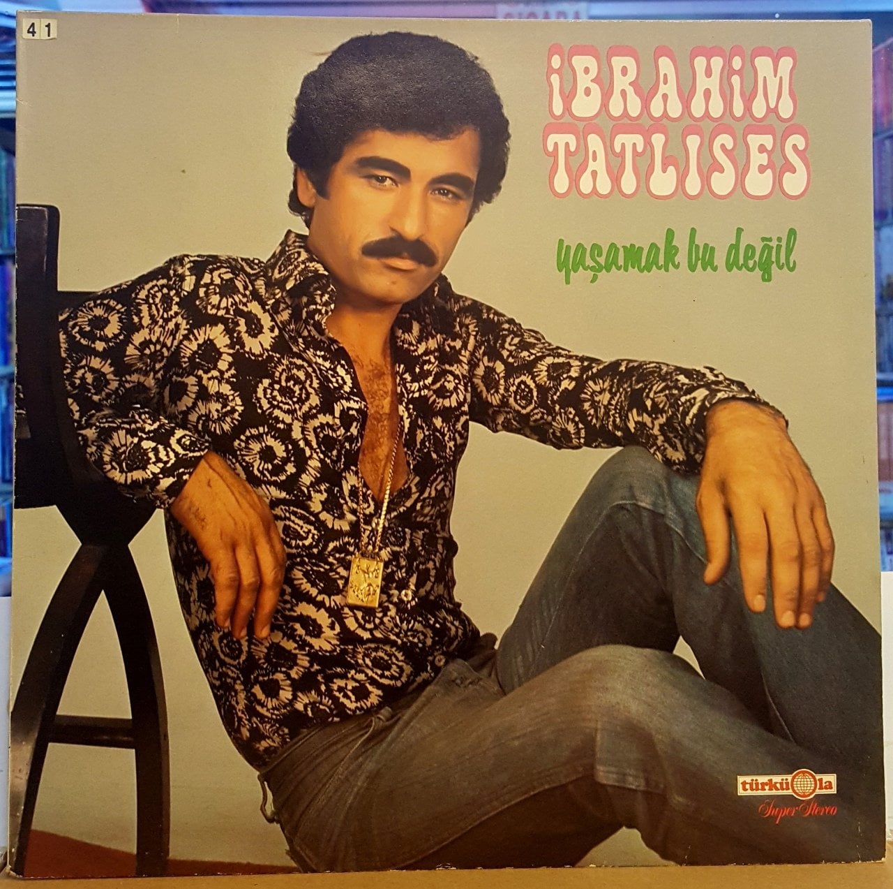 İBRAHİM TATLISES - YAŞAMAK BU DEĞİL (1982) - LP 1983 TÜRKÜOLA ALMAN BASKI SIFIR GİBİ 2.EL