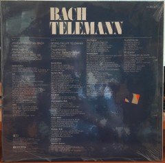 BACH: ACTUS TRAGICUS, TELEMANN: TRAUERKANTANTE (1968) - DÖNEM BASKISI SIFIR PLAK