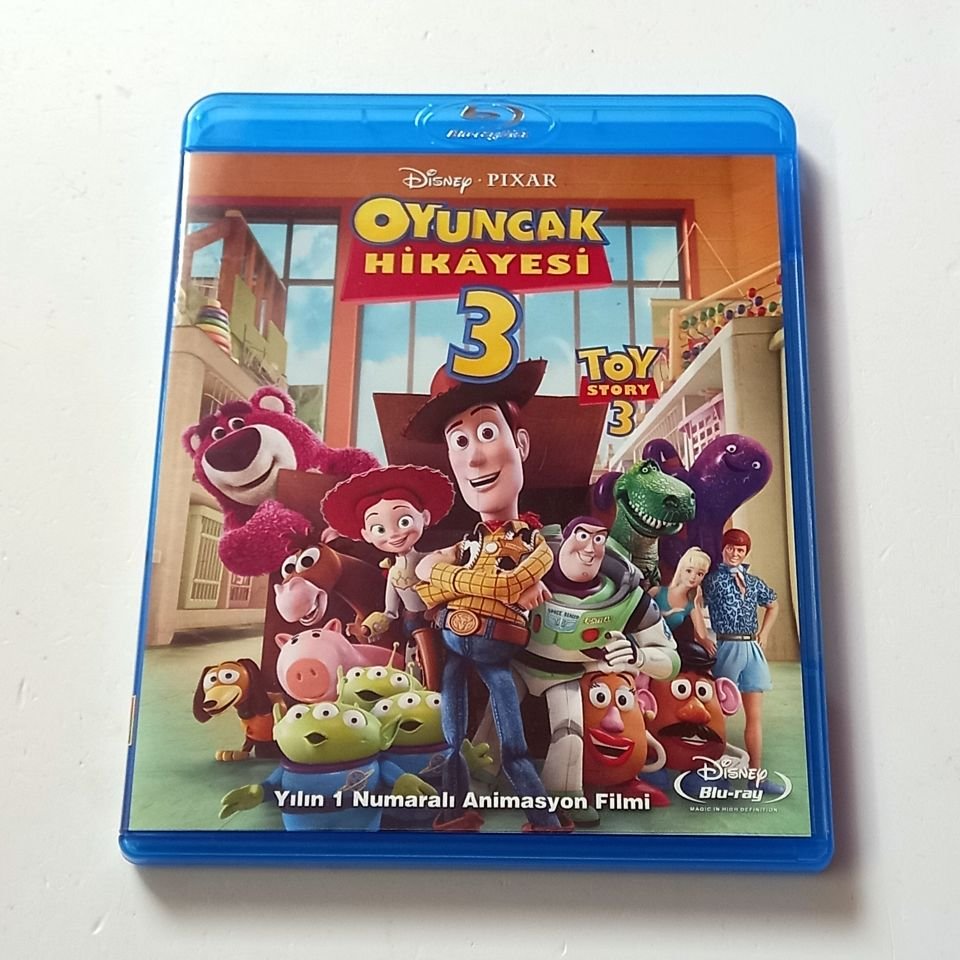 OYUNCAK HİKAYESİ 3 / TOY STORY 3 - PIXAR ANİMASYON - SES.: TOM HANKS, TIM ALLEN / MEHMET ALİ ERBİL, HALUK BİLGİNER - BLU-RAY 2.EL