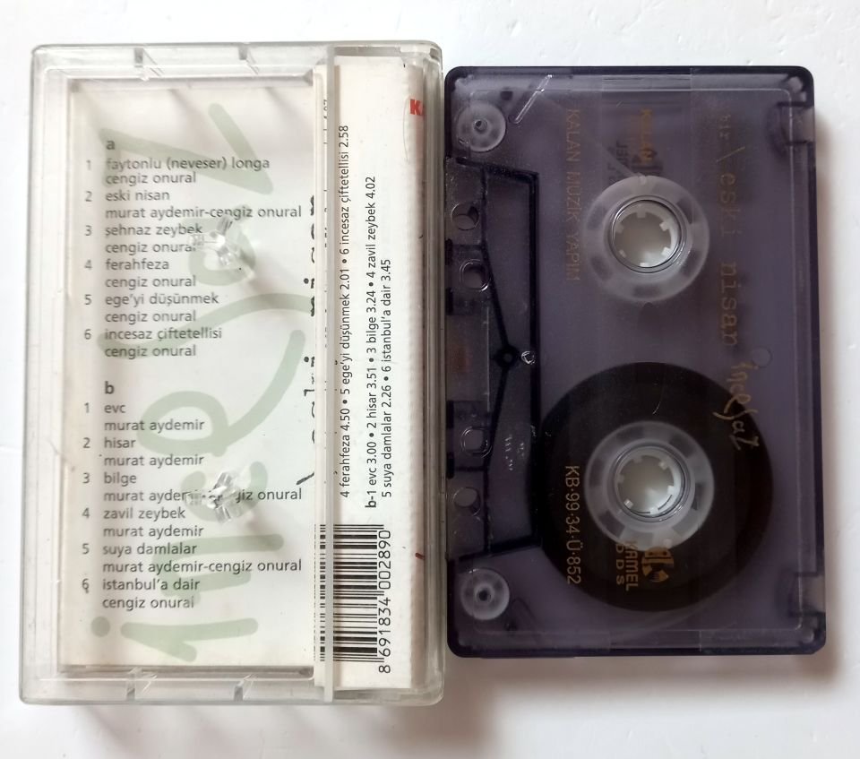 İNCESAZ - BİR / ESKİ NİSAN (1999) - KASET 2.EL