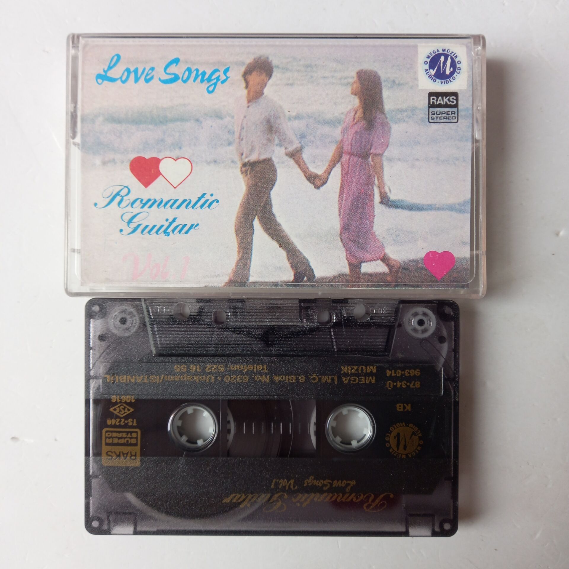 LOVE SONGS - ROMANTIC GUITAR VOL.1 (1987) - KASET 2.EL