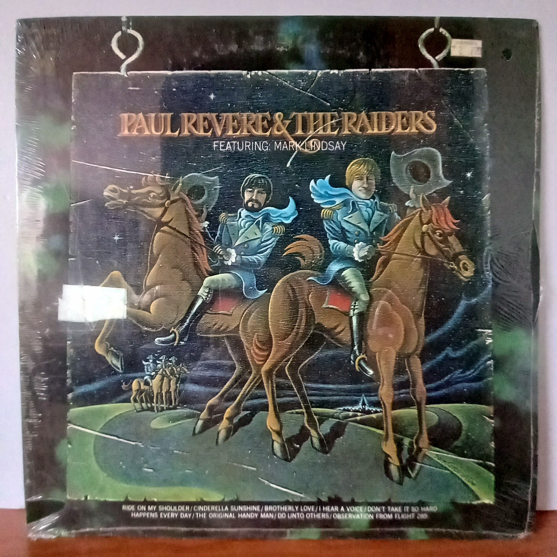 PAUL REVERE & THE RAIDERS FEATURING MARK LINDSAY – PAUL REVERE AND THE RAIDERS FEATURING MARK LINDSAY (1970) - LP DÖNEM BASKI SIFIR PLAK