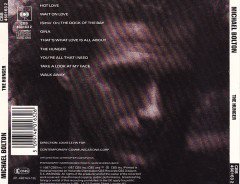 MICHAEL BOLTON - THE HUNGER (1987) - CD 2.EL