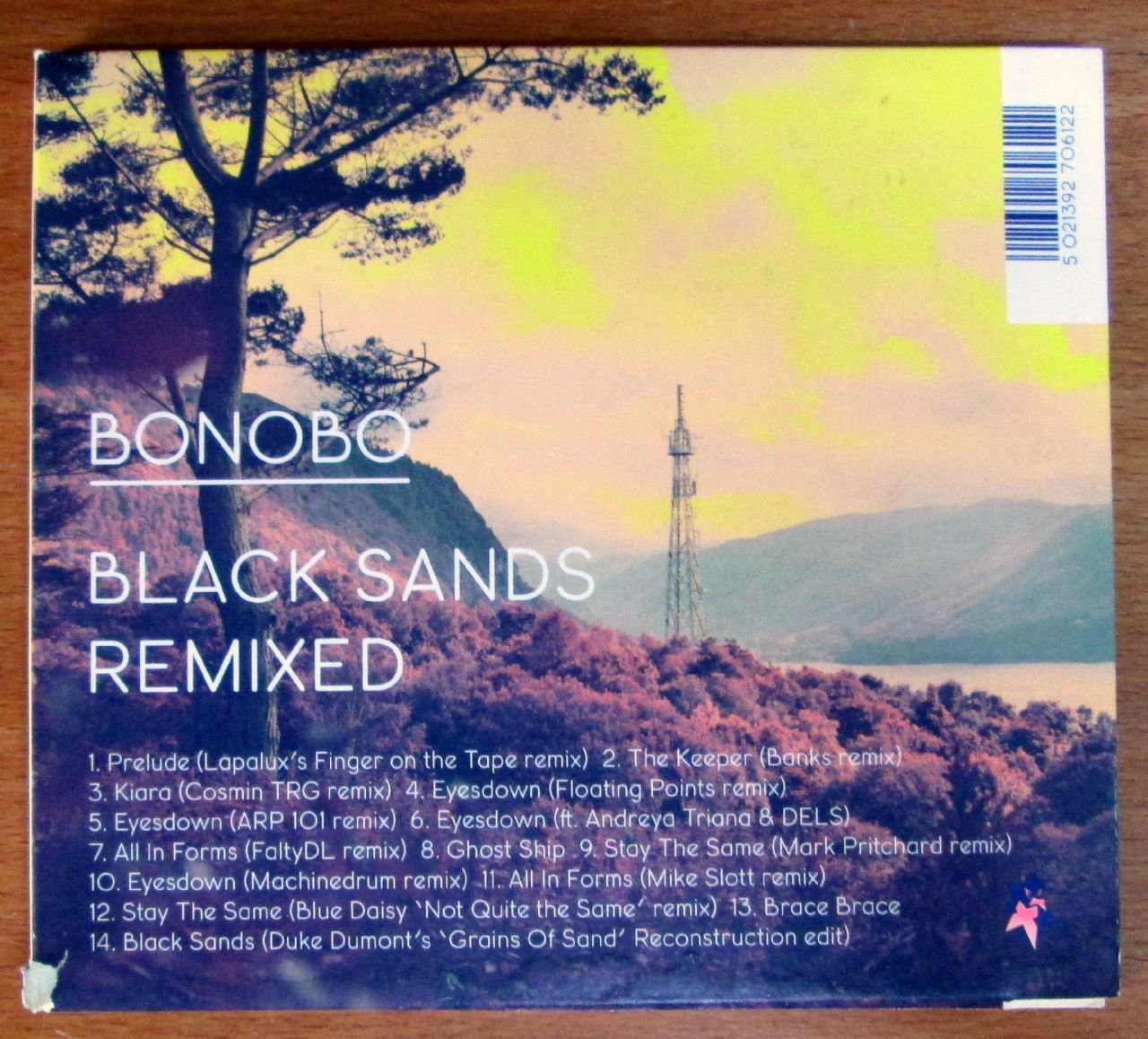 BONOBO - BLACK SANDS REMIXED CD CARDSLEEVE 2.EL