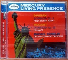 DVORAK - NEW WORLD / MOZART - PRAGUE / RAFAEL KUBELIK CD 2.EL