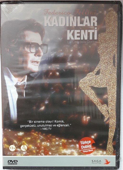 KADINLAR KENTİ - LA CITTA DELLE DONNE - MARCELLO MASTROIANNI - ETTORE MANNI - FEDERICO FELLINI - DVD 2.EL