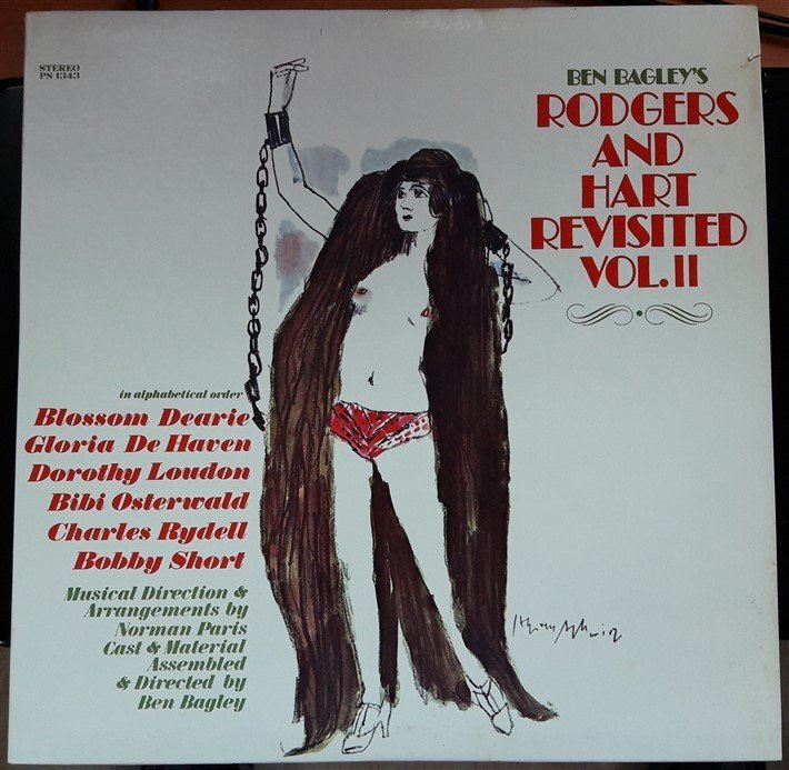 BEN BAGLEY'S RODGERS AND HART REVISTED VOL.II -  BLOSSOM DEARIE - BOBY SHORT - 2.EL PLAK