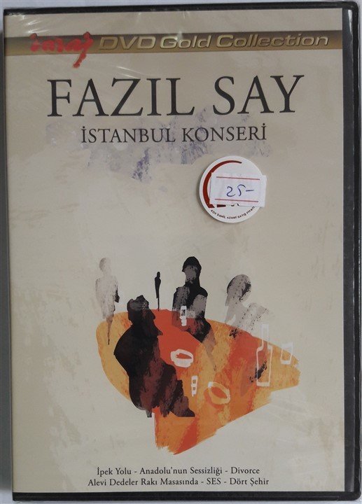 FAZIL SAY - İSTANBUL KONSERİ - DVD SIFIR