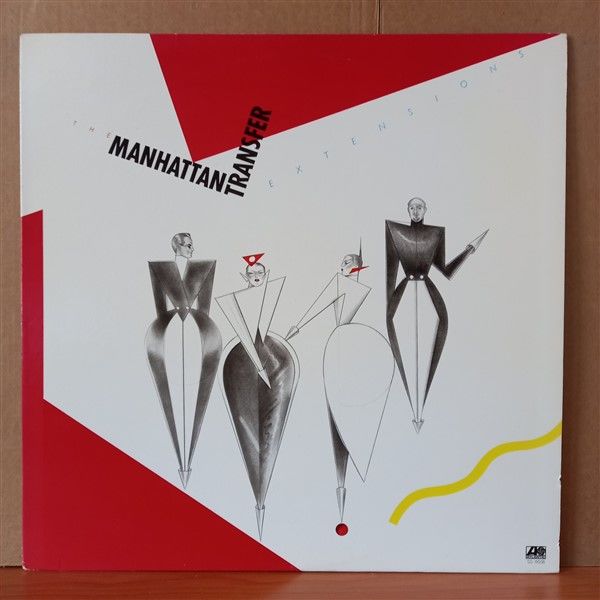 THE MANHATTAN TRANSFER – EXTENSIONS (1979) - LP 2.EL PLAK