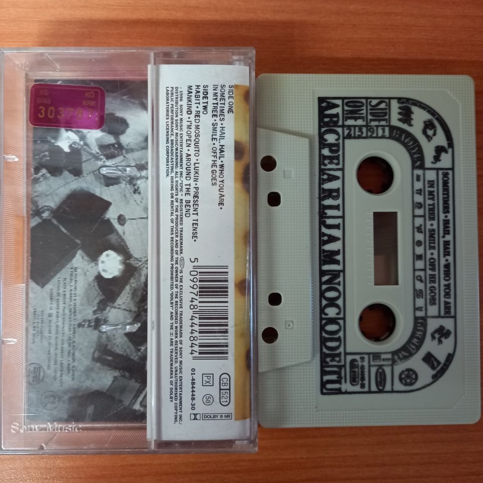 PEARL JAM - NO CODE (1996) - KASET 2.EL