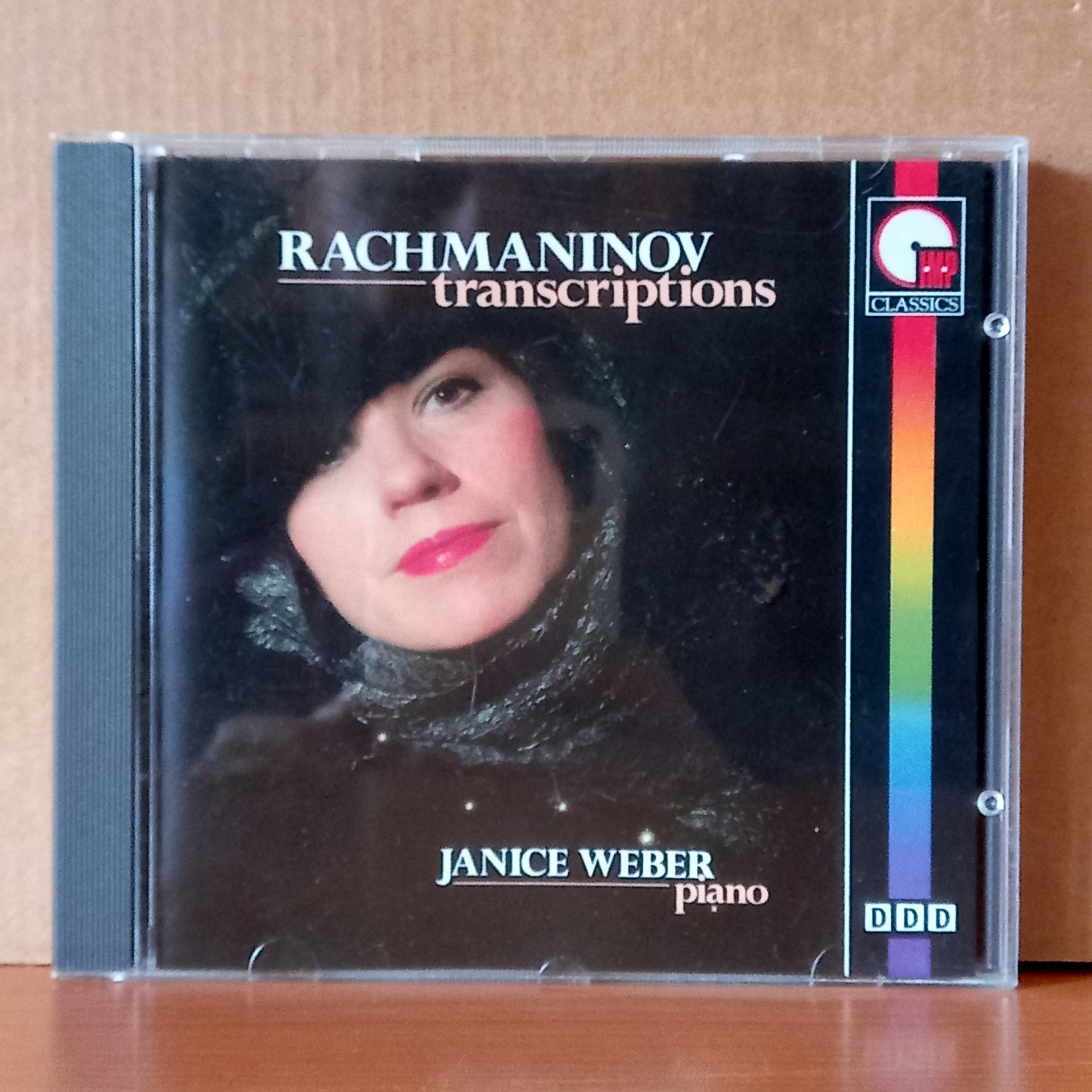 RACHMANINOV TRANSCRIPTIONS / JANICE WEBER (1993) - CD 2.EL