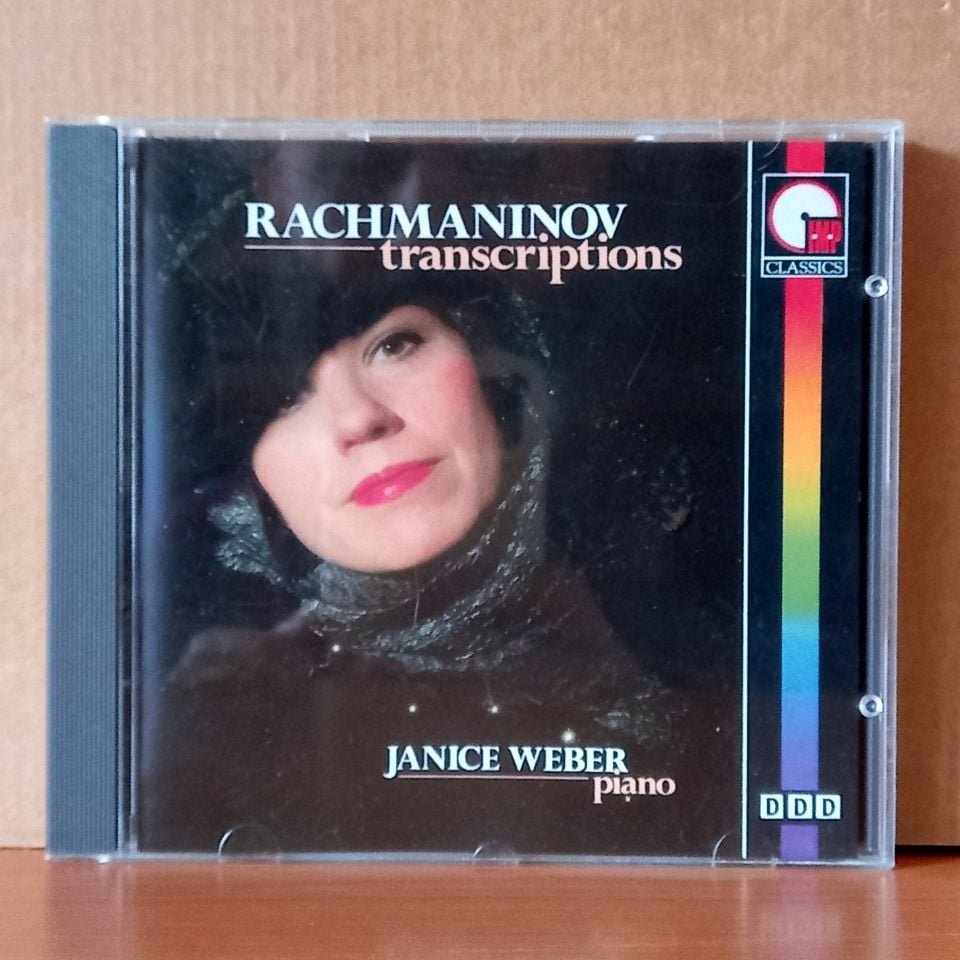 RACHMANINOV TRANSCRIPTIONS / JANICE WEBER (1993) - CD 2.EL