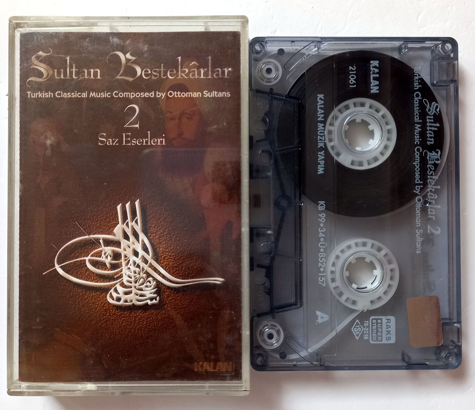 SULTAN BESTEKARLAR 2 - SAZ ESERLERİ (1999) - KASET 2.EL