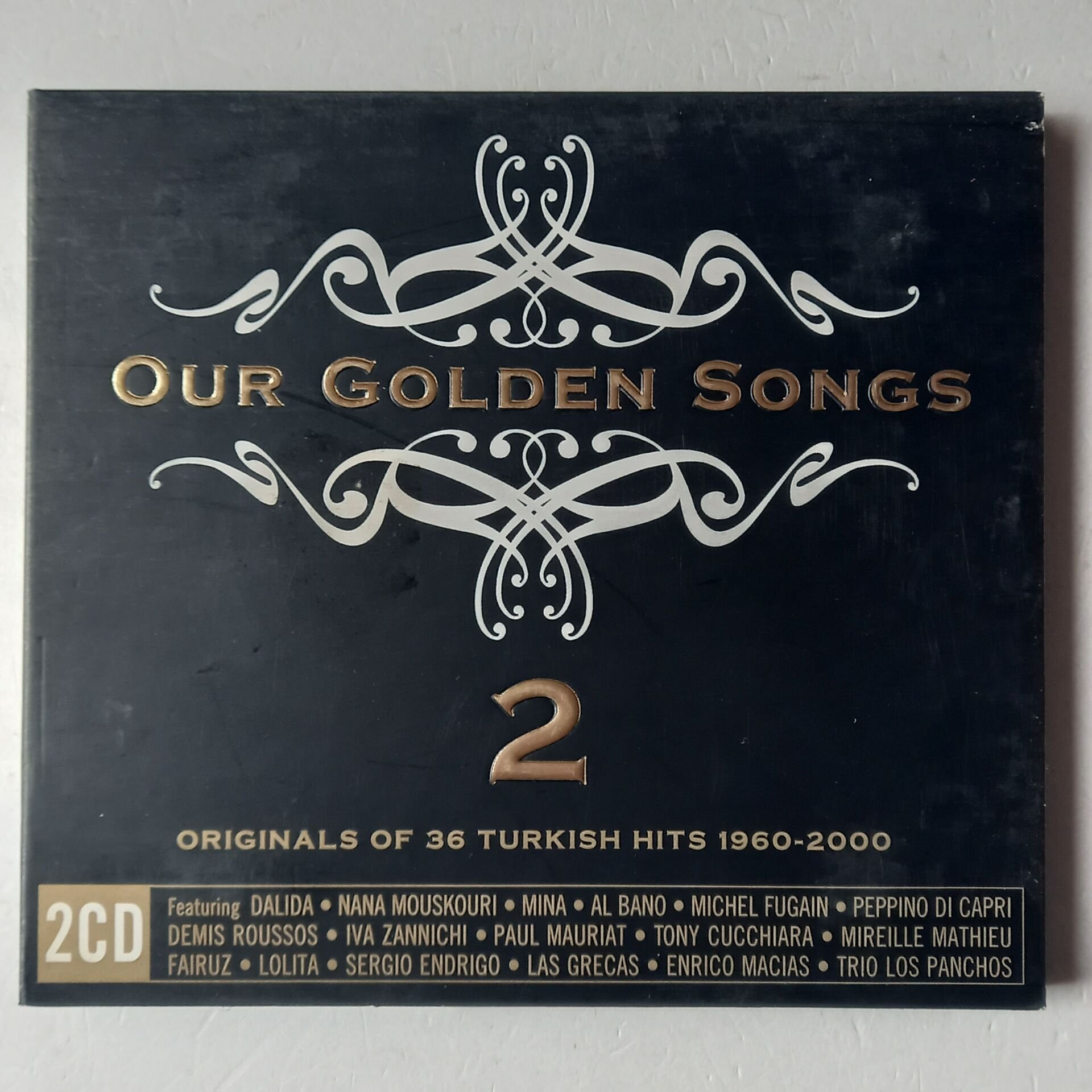 OUR GOLDEN SONGS 2 - ORIGINALS OF 36 TURKISH HITS 1960-2000 - CD 2.EL