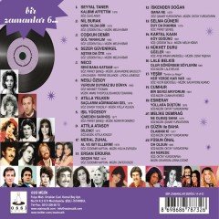 BİR ZAMANLAR 6 - KARIŞIK NOSTALJİ TÜRKÇE POP - CD 2021 SIFIR