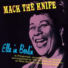 ELLA FITZGERALD - MACK THE KNIFE / LIVE IN BERLIN (1960) - LP 180GR BLUE COLOURED 2018 EDITION SIFIR PLAK