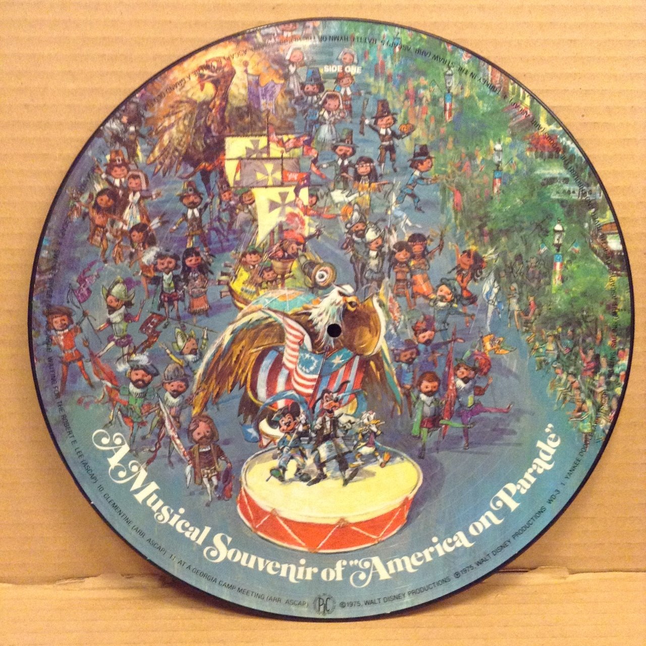 WALT DISNEY WORLD - A MUSICAL SOUVENIR 1975 PICTURE LP 2.EL