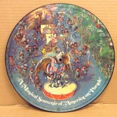 WALT DISNEY WORLD - A MUSICAL SOUVENIR 1975 PICTURE LP 2.EL