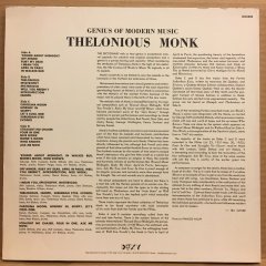 THELONIOUS MONK - GENIUS OF MODERN MUSIC (1951-52) 2009 2.EL 2PLAK