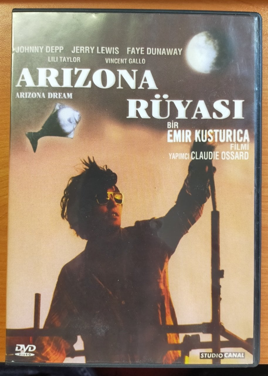 ARİZONA RÜYASI - ARIZONA DREAM - JOHNNY DEPP - JERRY LEWIS - FAYE DUNAWAY - EMIR KUSTURICA - DVD 2.EL