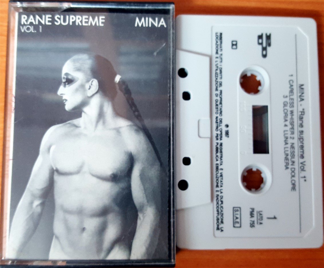 MINA - RANE SUPREME VOL 1 (1987) CASSETTE MADE IN ITALY ''USED''