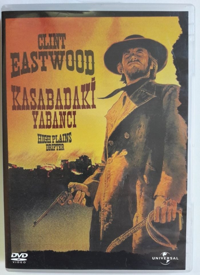 KASABADAKİ YABANCI - HIGH PLAINS DRIFTER - CLINT EASTWOOD - DVD 2.EL