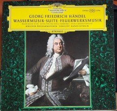 HANDEL: WATER MUSIC, ROYAL FIREWORKS, BERLINER PHILHARMONIKER, RAFAEL KUBELIK - LP 2.EL