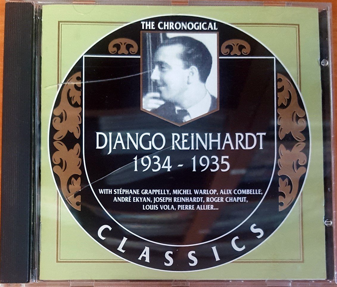 DJANGO REINHARDT - 1934-1935 / THE CHRONOGICAL CLASSICS (1993) CD 2.EL