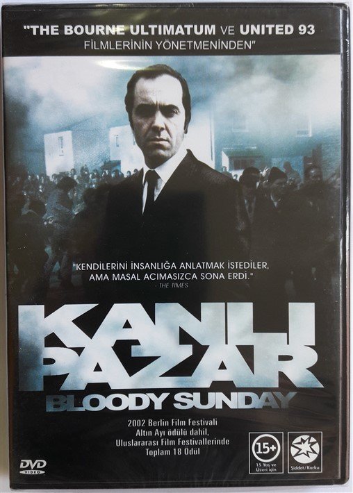 KANLI PAZAR - BLOODY SUNDAY - JAMES NESBITT - PAUL GREENGRASS - DVD SIFIR
