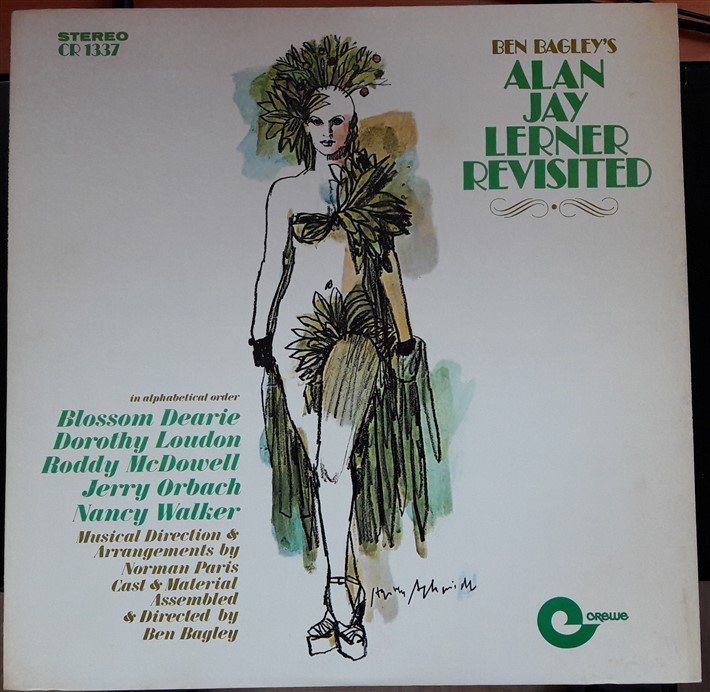 BEN BAGLEY'S ALAN JAY LERNER REVISTED -  BLOSSOM DEARIE - NANCY WALKER - 2.EL PLAK